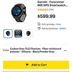 Garmin forerunner 965